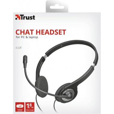 Trust Ilux Chat 3.5mm BLACK