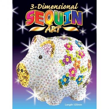 Sequin Art Набір для творчості 3D Порося