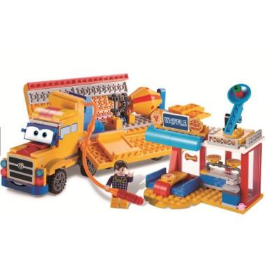 Super Wings Конструктор Small Blocks Buildable Vehicle Set вантажівка і магазин