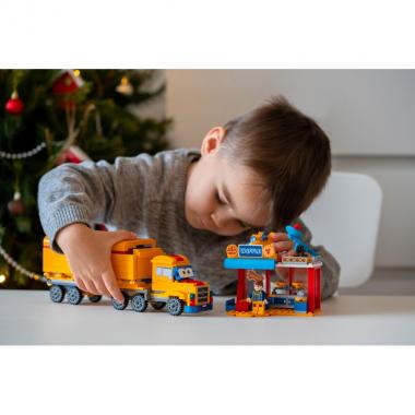 Super Wings Конструктор Small Blocks Buildable Vehicle Set вантажівка і магазин