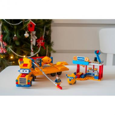 Super Wings Конструктор Small Blocks Buildable Vehicle Set вантажівка і магазин