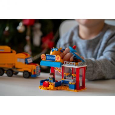 Super Wings Конструктор Small Blocks Buildable Vehicle Set вантажівка і магазин