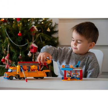 Super Wings Конструктор Small Blocks Buildable Vehicle Set вантажівка і магазин