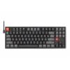 Keychron K8 Aluminum Frame 87 keys, Optical Brown, Hot-Swap, RGB, BLACK