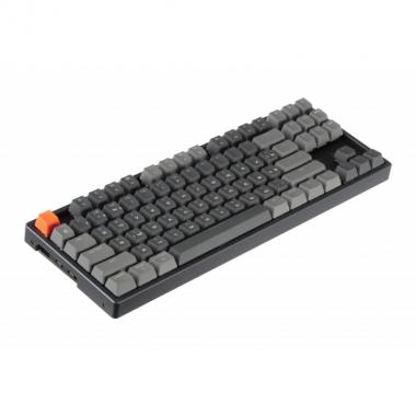Keychron K8 Aluminum Frame 87 keys, Optical Brown, Hot-Swap, RGB, BLACK