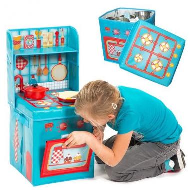 Pop-it-Up Ігрова коробка для зберігання Кухня 29x29x62см