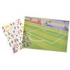 Scribble Down Transferred Stickers - Football Training
