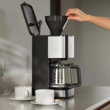 Electrolux Coffe maker drip, 1.375L, ground , inox