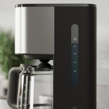 Electrolux Coffe maker drip, 1.375L, ground , inox