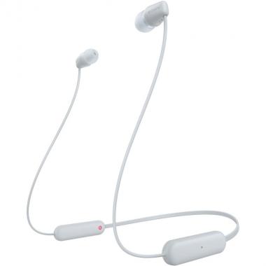 Sony WI-C100 In-ear IPX4 Wireless White Headphones