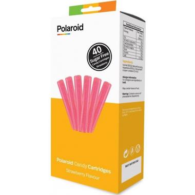 Polaroid Набор картриджей для 3D ручки Polaroid Candy pen, клубника, розовый (40 шт)
