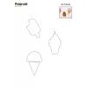 Polaroid Набор картриджей для 3D ручки Polaroid Candy pen, клубника, розовый (40 шт)
