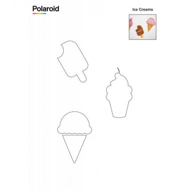 Polaroid Набор картриджей для 3D ручки Polaroid Candy pen, клубника, розовый (40 шт)