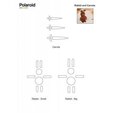 Polaroid Набор картриджей для 3D ручки Polaroid Candy pen, клубника, розовый (40 шт)