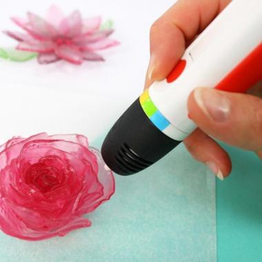 Polaroid Набор картриджей для 3D ручки Polaroid Candy pen, клубника, розовый (40 шт)