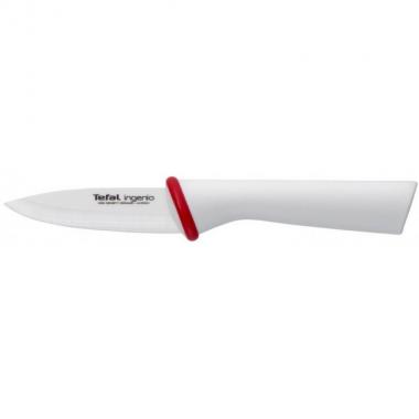 Tefal Нож для овощей керамический с чехлом Ingenio Ceramic White 8 см (K1530314)