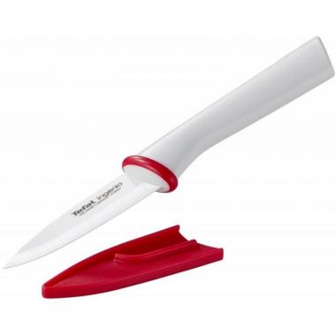 Tefal Нож для овощей керамический с чехлом Ingenio Ceramic White 8 см (K1530314)