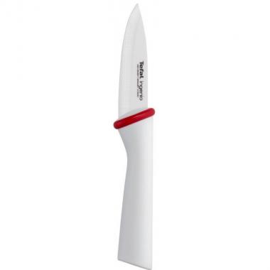 Tefal Нож для овощей керамический с чехлом Ingenio Ceramic White 8 см (K1530314)