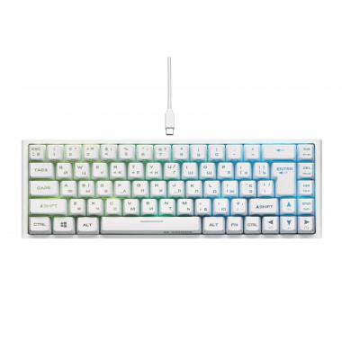2E Gaming Клавіатура ігрова KG350 RGB 68key USB White Ukr