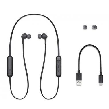 Sony WI-XB400 In-ear Wireless Mic Black Headphones