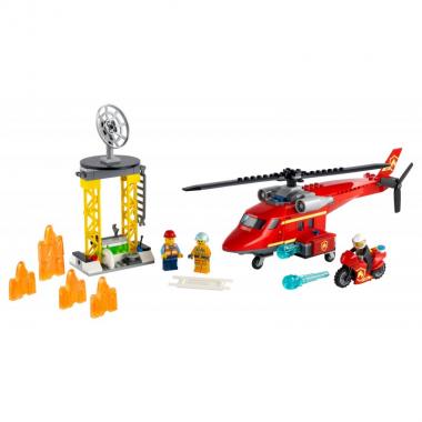 LEGO Конструктор City Спасательный пожарный вертолёт 60281