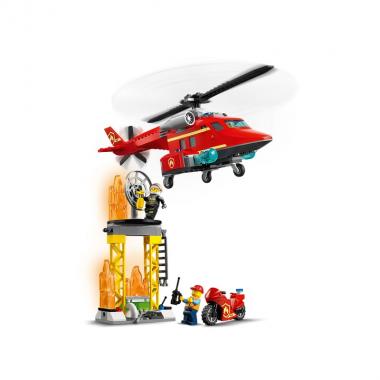 LEGO Конструктор City Спасательный пожарный вертолёт 60281