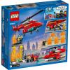 LEGO Конструктор City Спасательный пожарный вертолёт 60281