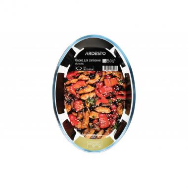 ARDESTO Baking dish BLACK MARS, oval, 2.4 l