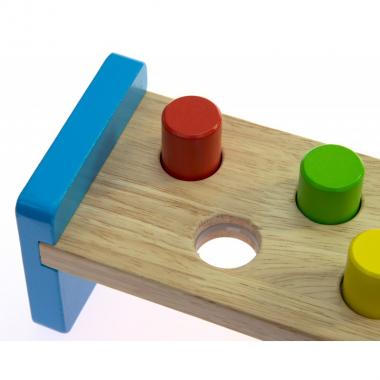goki Shape sorter Hammer and bench