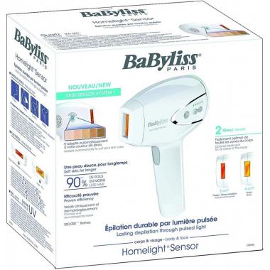 BaByliss Епілятор IPL 300 тис. спалахів, білий