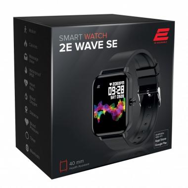 2E Watch Wave 40 mm Black