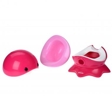 Same Toy QCBABY Дитячий горщик - Восьминіг (рожевий)