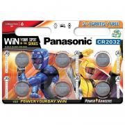 Panasonic CR 2032[BLI 6 LITHIUM]