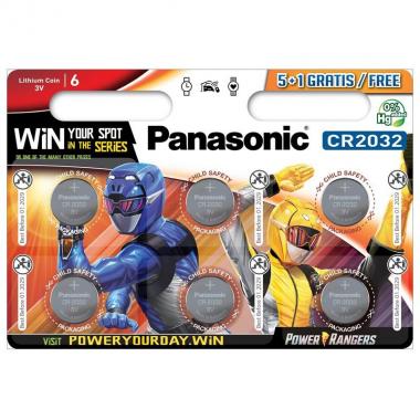 Panasonic CR 2032[BLI 6 LITHIUM]