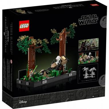 LEGO Star Wars Endor Speeder Chase Diorama