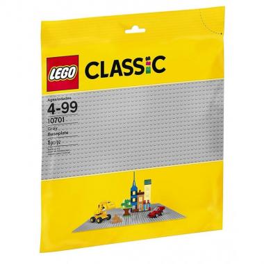 LEGO Конструктор Classic Базова пластина сіра 10701