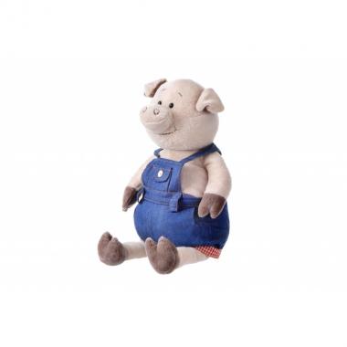 Same Toy Свинка в джинсовому комбінезоні (45 см)