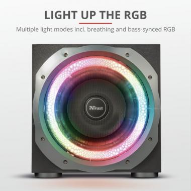 Trust GXT 698 Torro RGB-Illuminated 5.1 BLACK