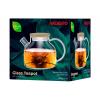 ARDESTO Заварник Midori, 600 мл, боросиликатное стекло, бамбук