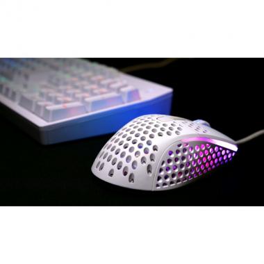 Cherry Xtrfy Gaming mouse M4 RGB USB White
