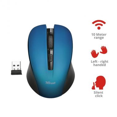 Trust Миша Mydo Silent Click WL BLUE