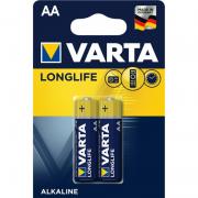 VARTA LONGLIFE AA BLI 2 ALKALINE