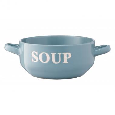 ARDESTO Bowl Cream, 700 ml, light blue, ceramics