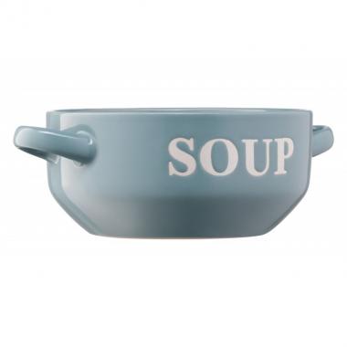 ARDESTO Bowl Cream, 700 ml, light blue, ceramics
