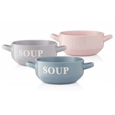 ARDESTO Bowl Cream, 700 ml, light blue, ceramics