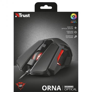 Trust GXT148 ORNA MOUSE BLACK