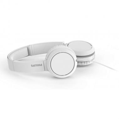 Philips TAH4105 On-ear Mic[TAH4105WT]