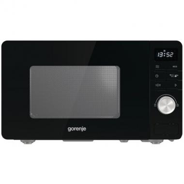 Gorenje Мікрохвильова піч, 20л, електр. управл., 800Вт, дисплей, чорний