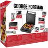 Russell Hobbs Гриль George Foreman 28000-56 Smokeless Grill, 1575 Вт, антипригарное покрытие, белый\сталь