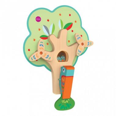Oribel Wall toy Veritiplay Busy Woodpecker